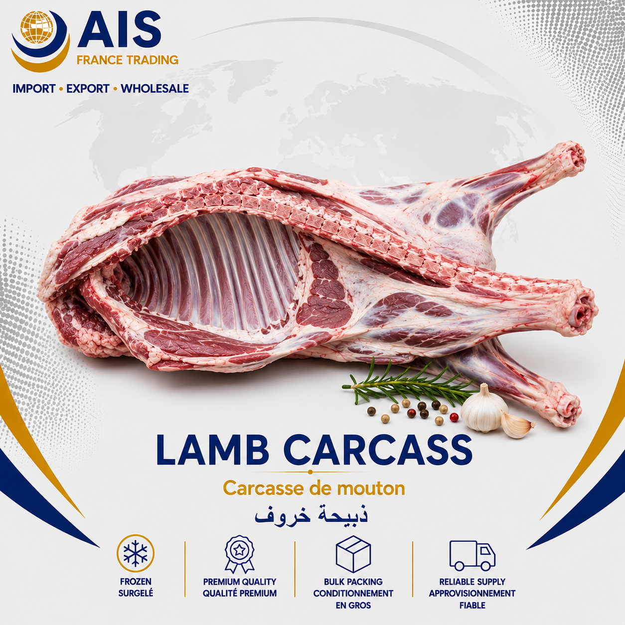 Carcasse de mouton