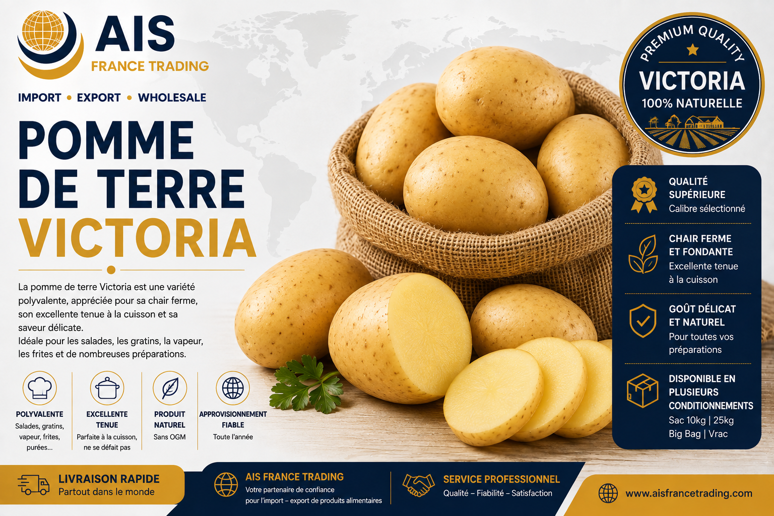 Pomme de terre Victoria