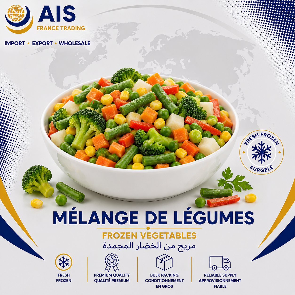 Mélange de légumes