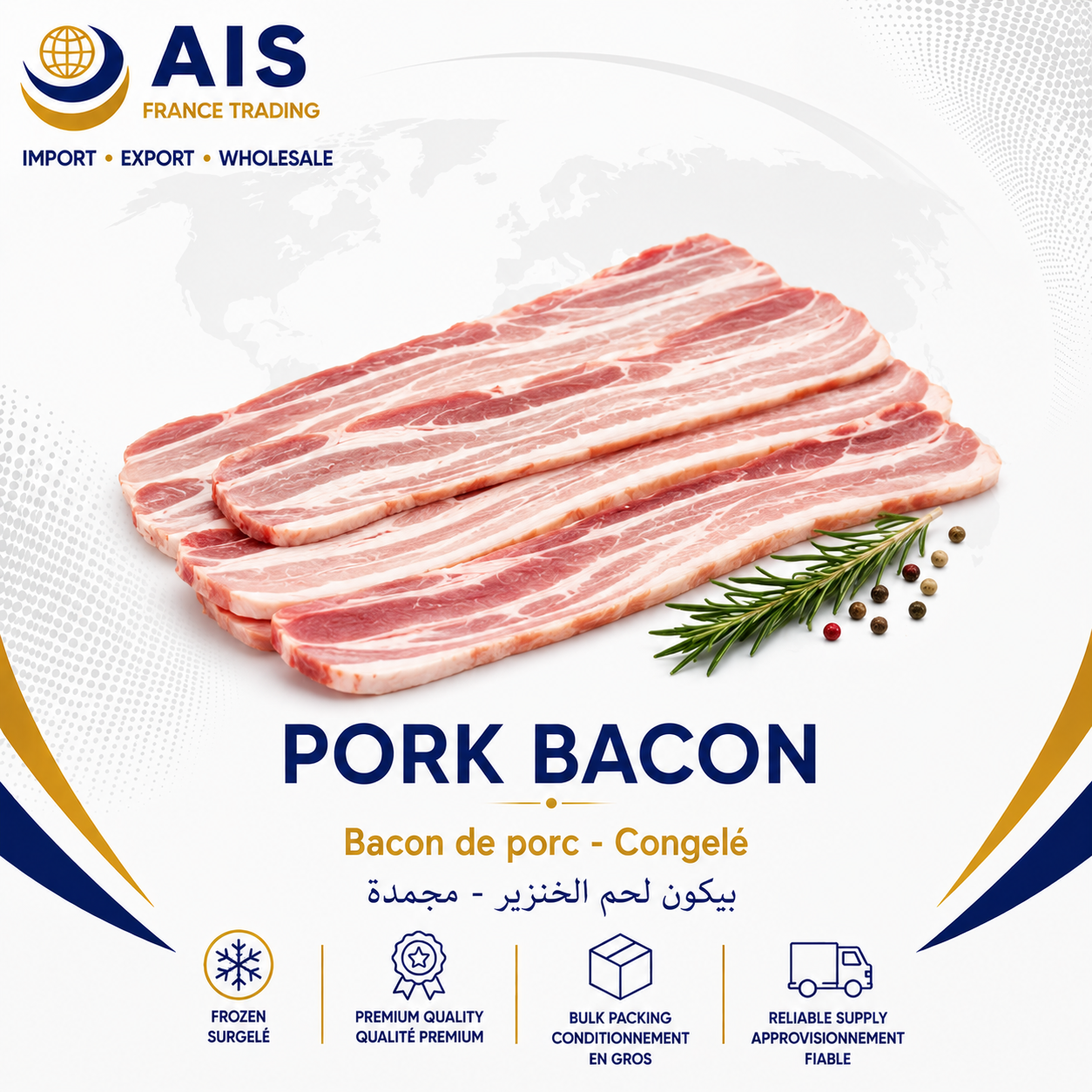 Bacon de porc